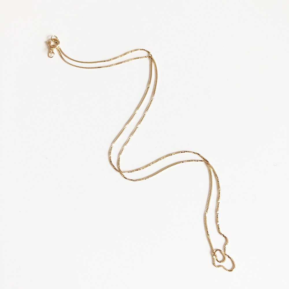 Kristen Elspeth Thread Necklace 18”